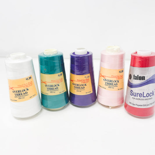Overlock Thread 300 Yard Spool - Pick a Color