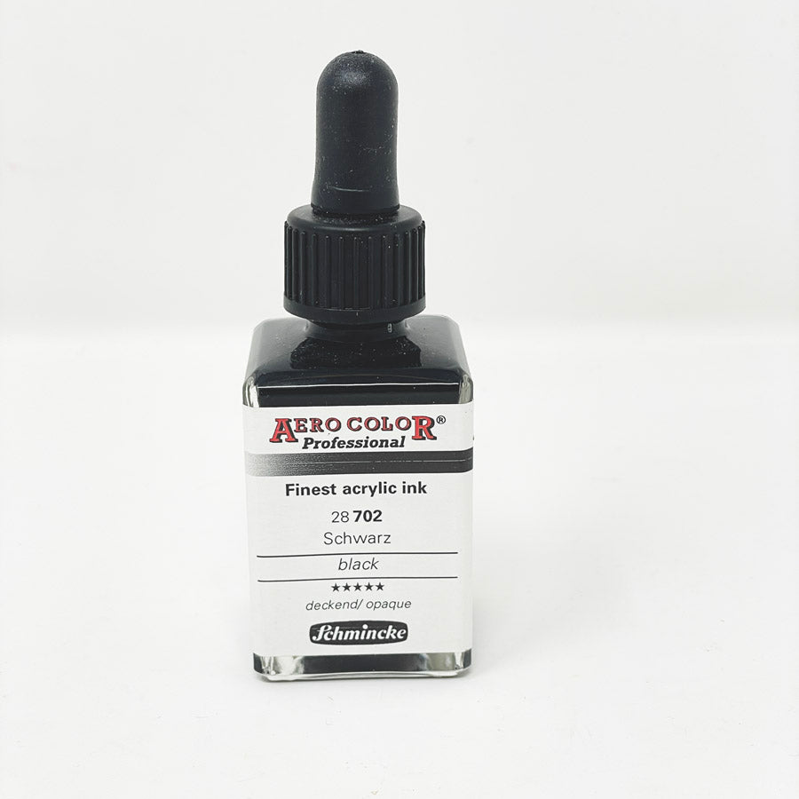 Schminke Aero Color Professional Finest Acrylic Ink Black