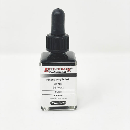 Schminke Aero Color Professional Finest Acrylic Ink Black