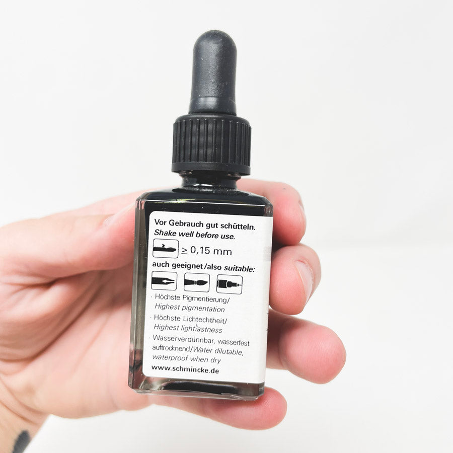 Schminke Aero Color Professional Finest Acrylic Ink Black