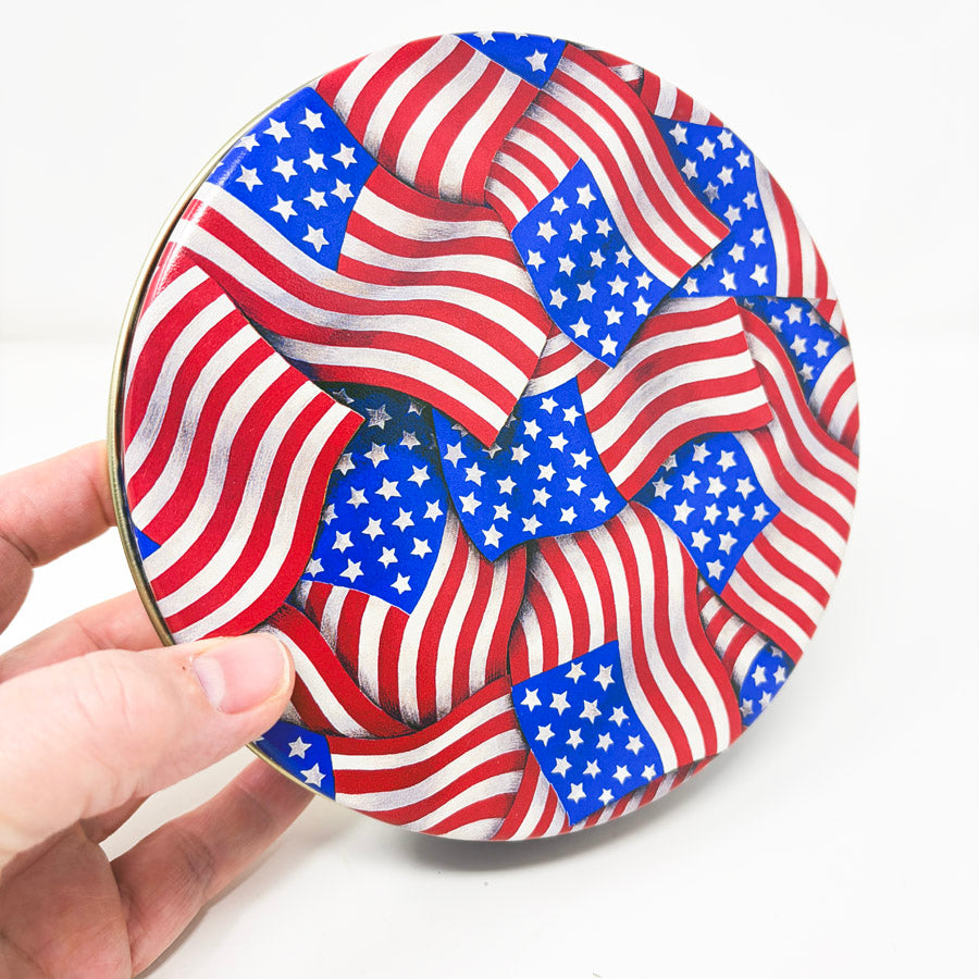 Patriotic – The Stitchworks Tin Collectible Cross Stitch Kit