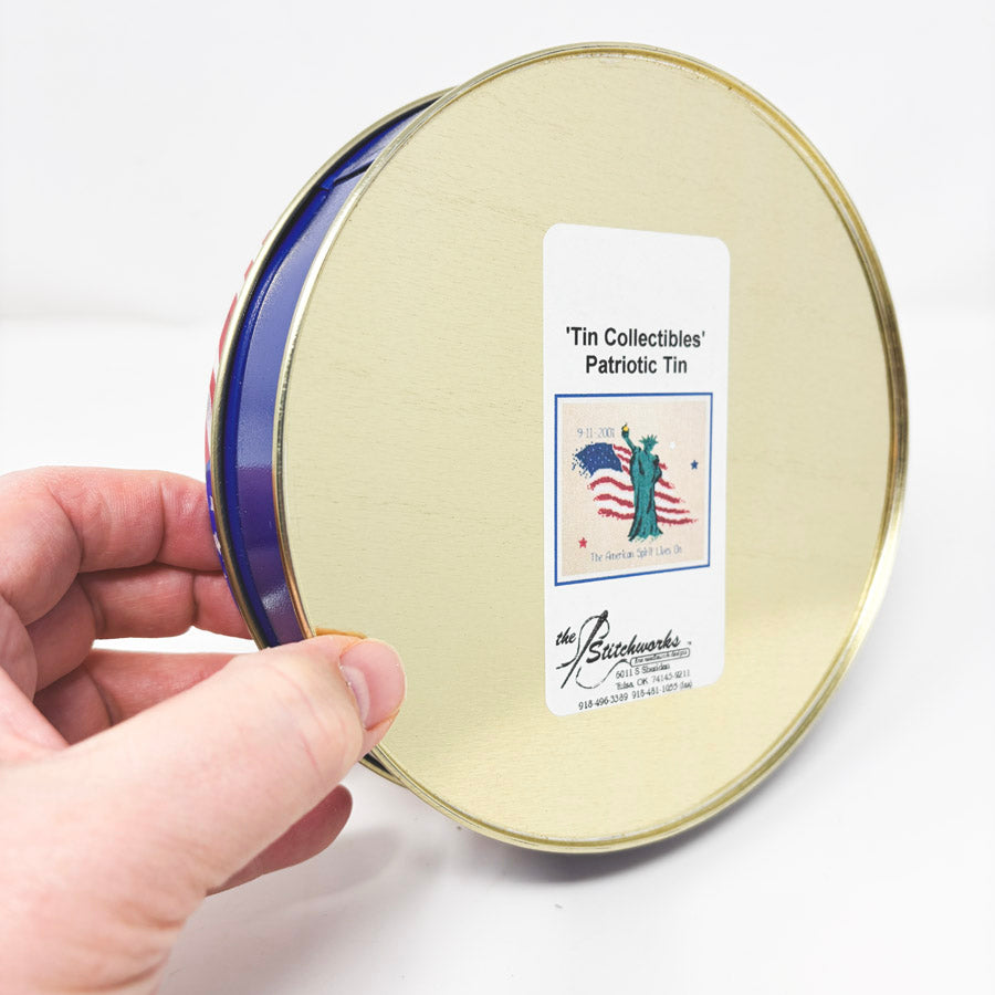 Patriotic – The Stitchworks Tin Collectible Cross Stitch Kit