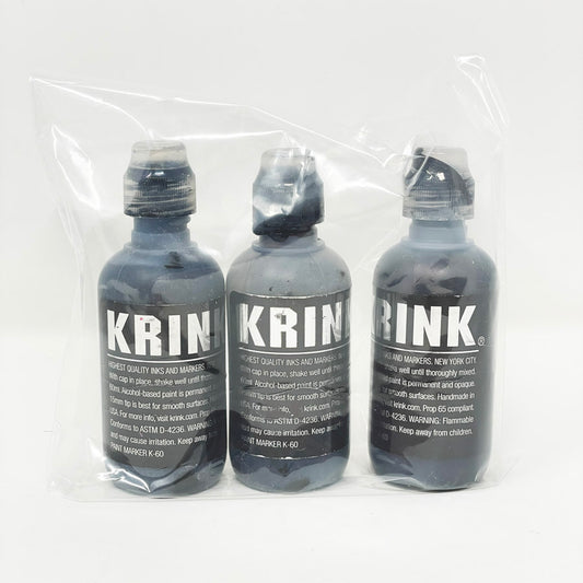 KRINK K-60 Black Paint Markers (3)