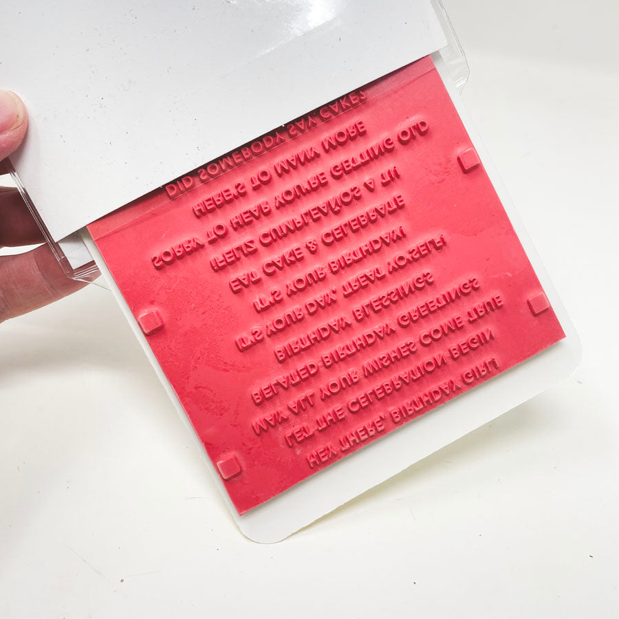 Simple Srtips - Cling Stamps by Taylored Expressions - Pick a Design