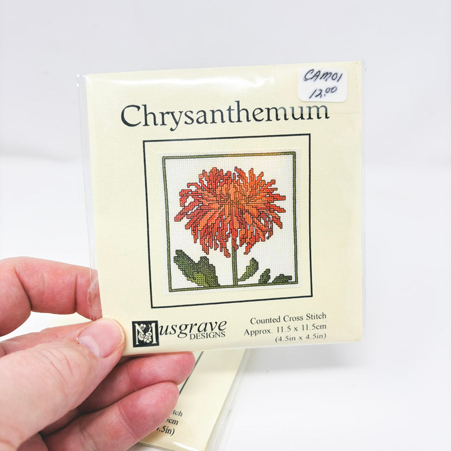 4.5" Square Counted Cross Stitch Kits by Musgrave Designs