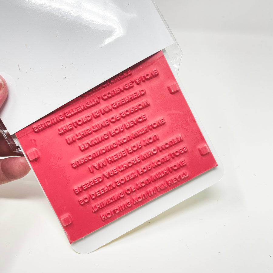 Simple Srtips - Cling Stamps by Taylored Expressions - Pick a Design