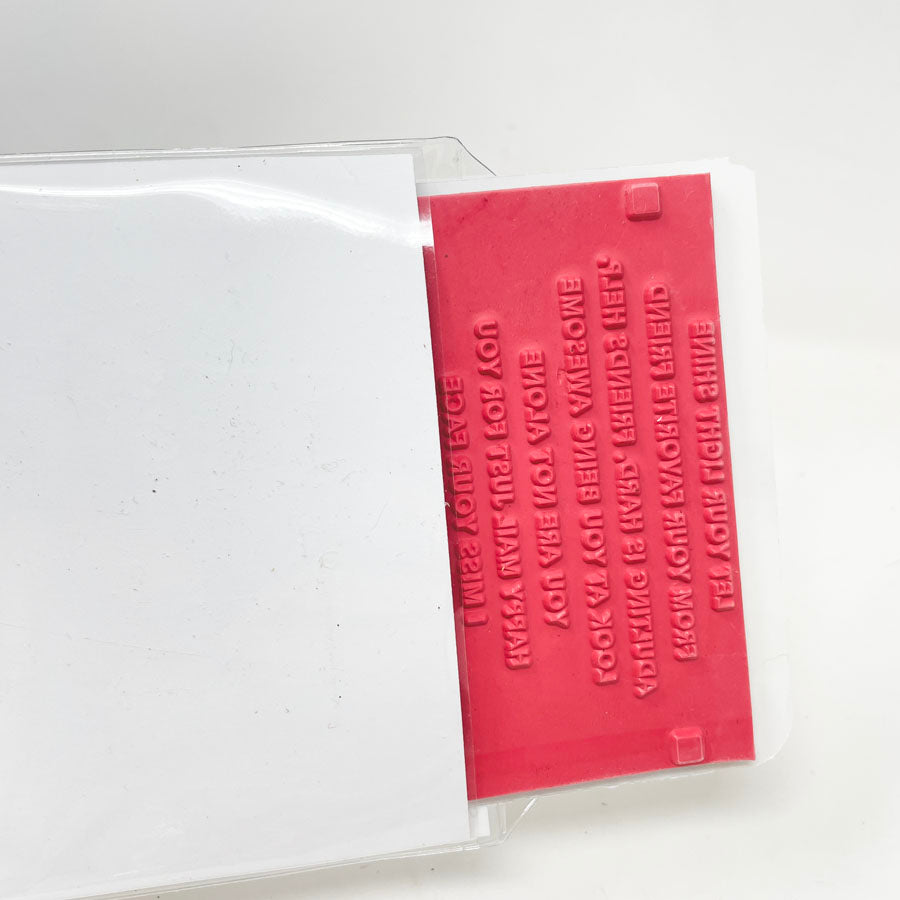 Simple Srtips - Cling Stamps by Taylored Expressions - Pick a Design