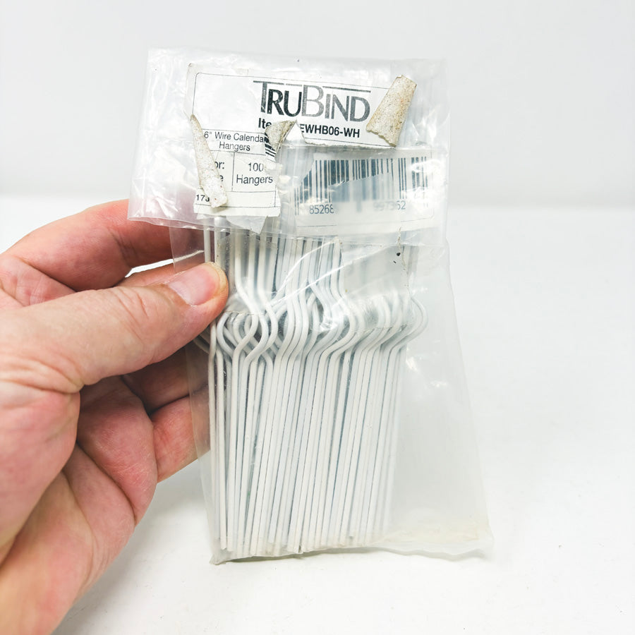 Tru Bind 6" Wire Calendar Hangers