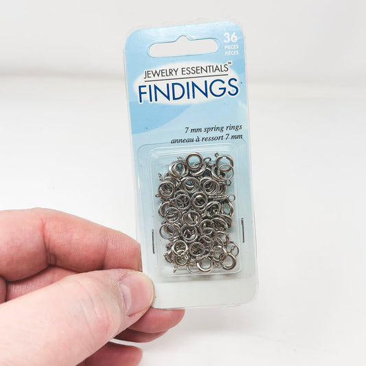 7mm Spring Rings – Jewelry Essentials Findings