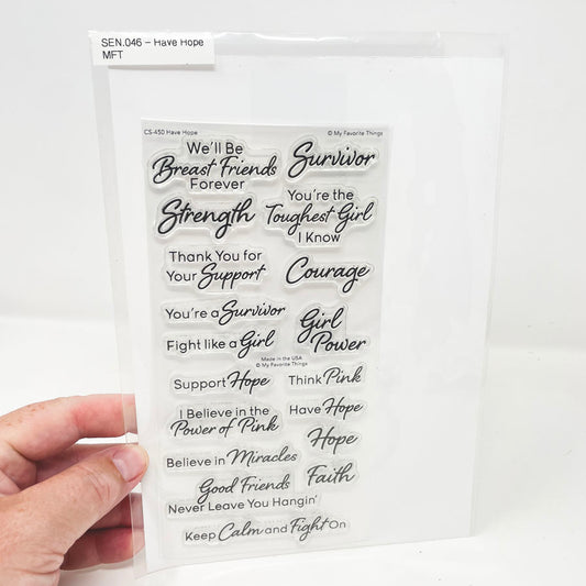 Have Hope - My Favorite Things Stamp and Die Set