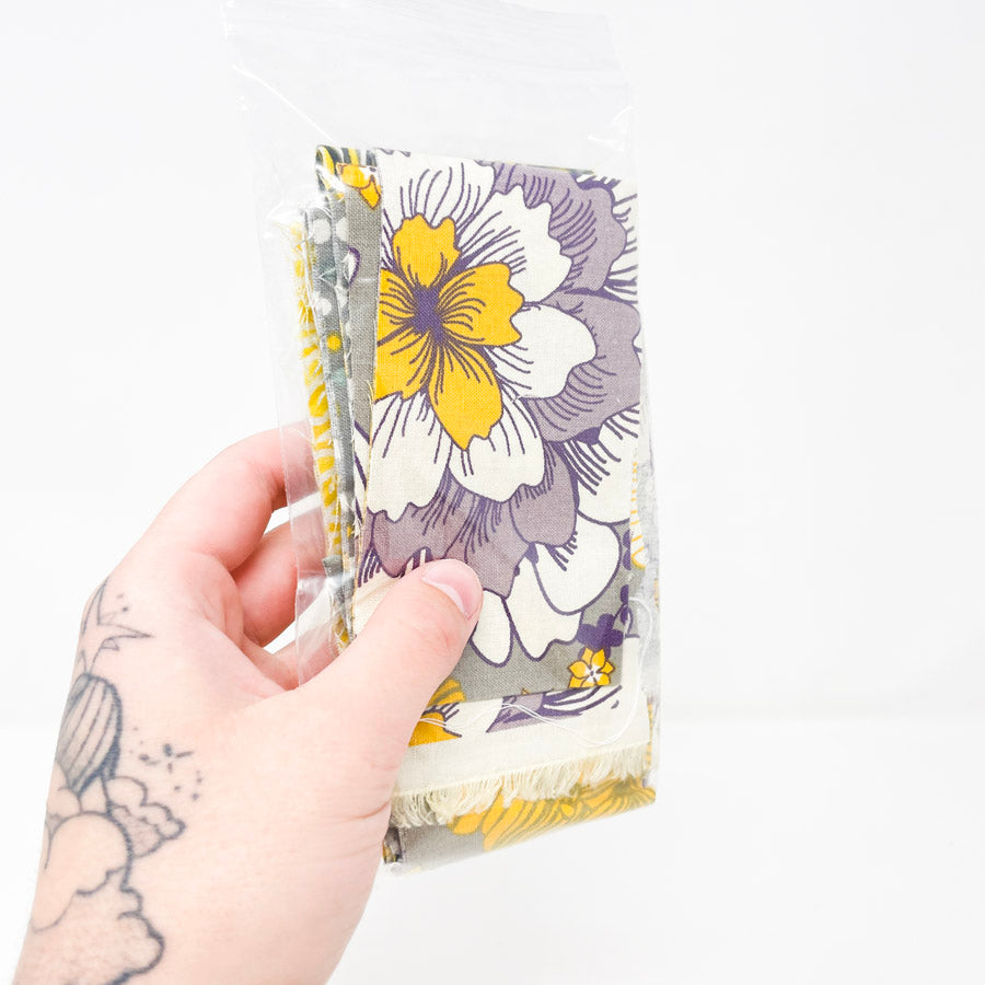 Golden Aster Fabric Strip Bundle
