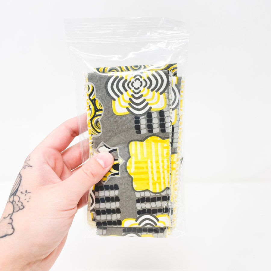 Golden Aster Fabric Strip Bundle