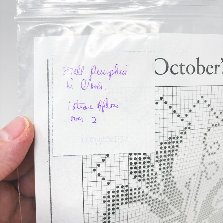 October's Harvest Counted Cross Stitch Kit