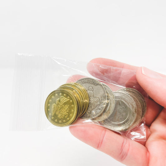 Metal Game Tokens