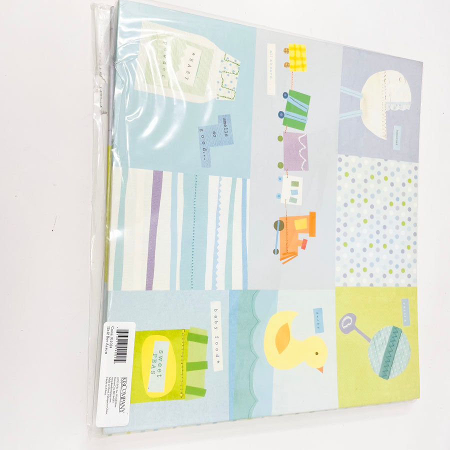 Baby Scrapbook Album - K& Company - 12 x 12