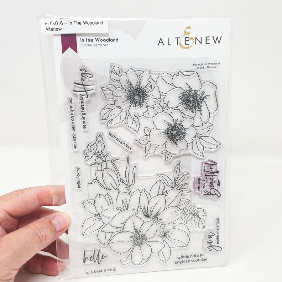 In The Woodland – Clear Stamps & Stencils Set by Altenew