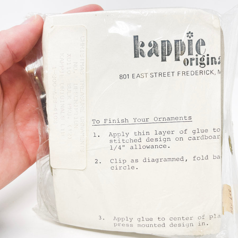 Kappie Originals Christmas Treasure Ornaments Kit