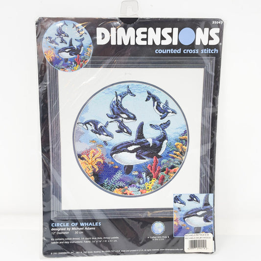 Circle of Whales - Dimensions Cross Stitch Kit