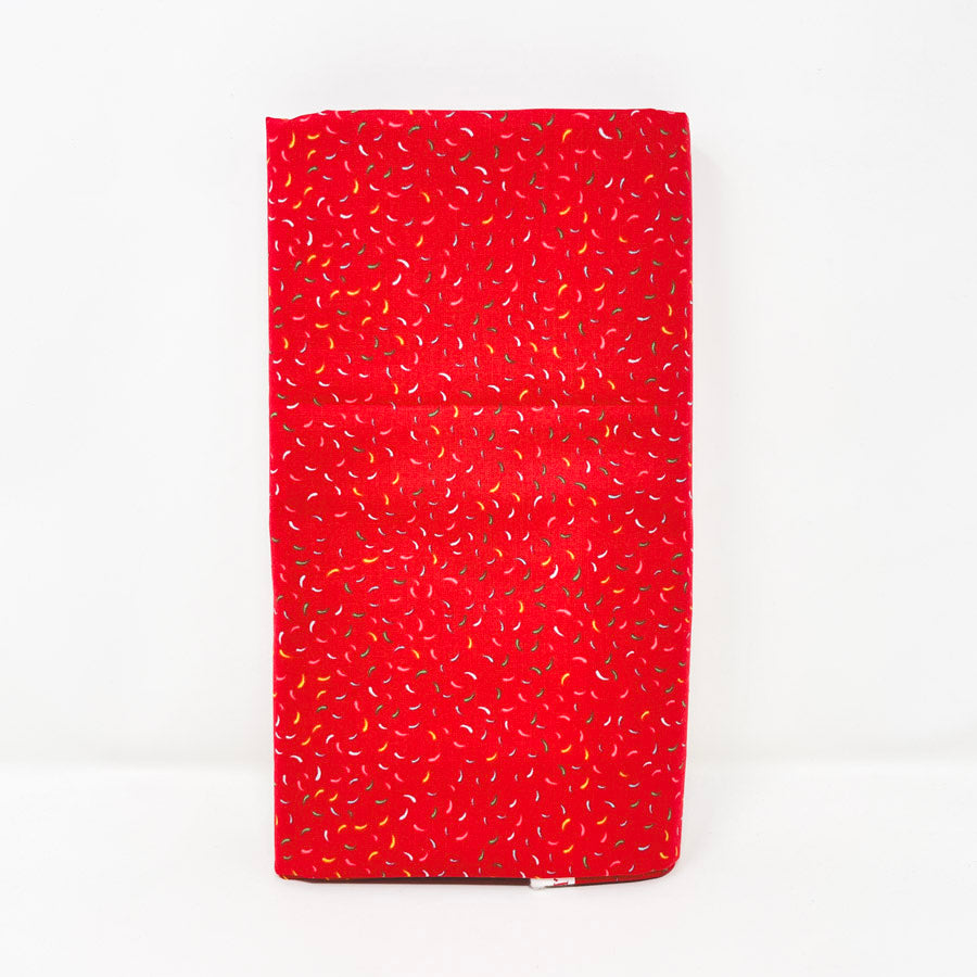 1.5 Yds x 44" Red Confetti Cotton Fabric