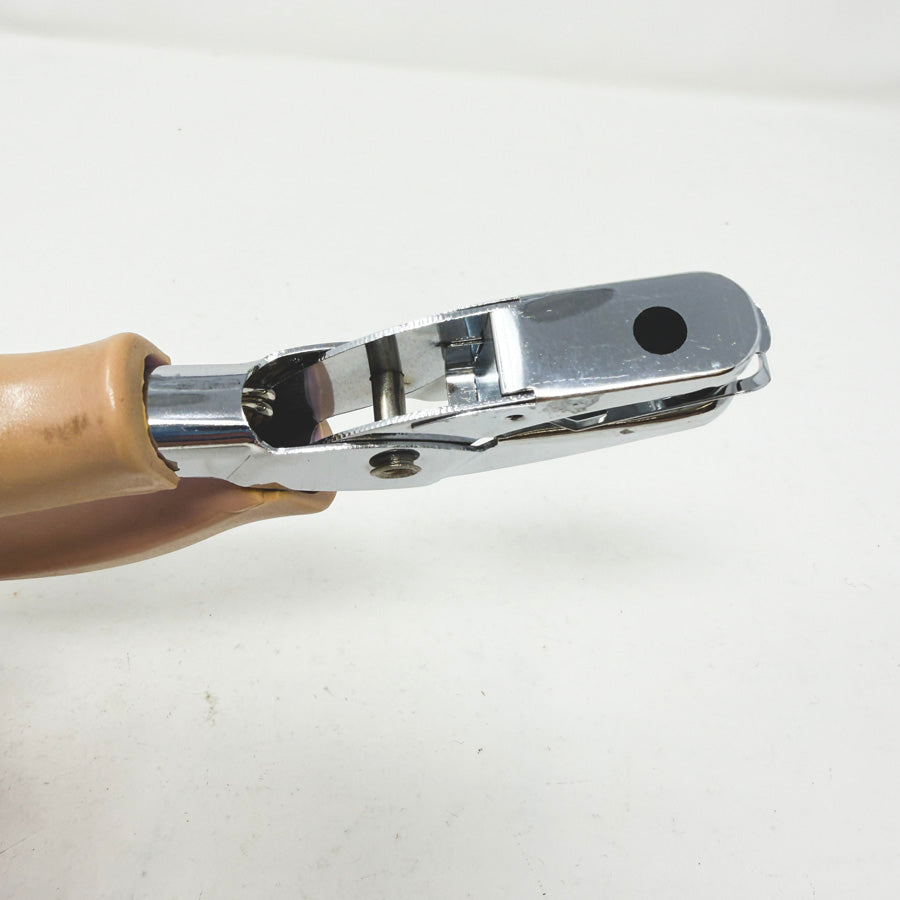 Tan Handle Hole Punch