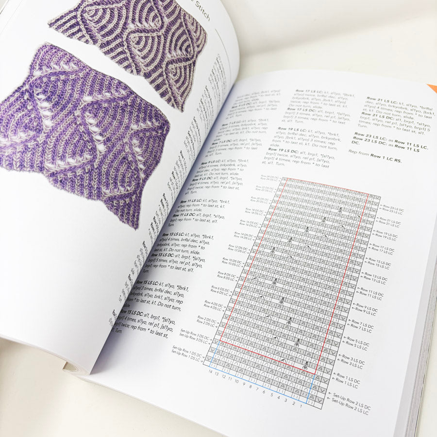 Knitting Brioche Lace Book by Nancy Marchant