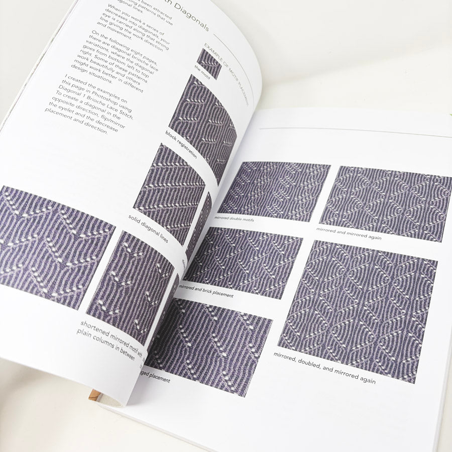 Knitting Brioche Lace Book by Nancy Marchant