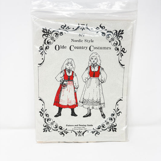 Nordic Style Olde Country Costumes Pattern 877