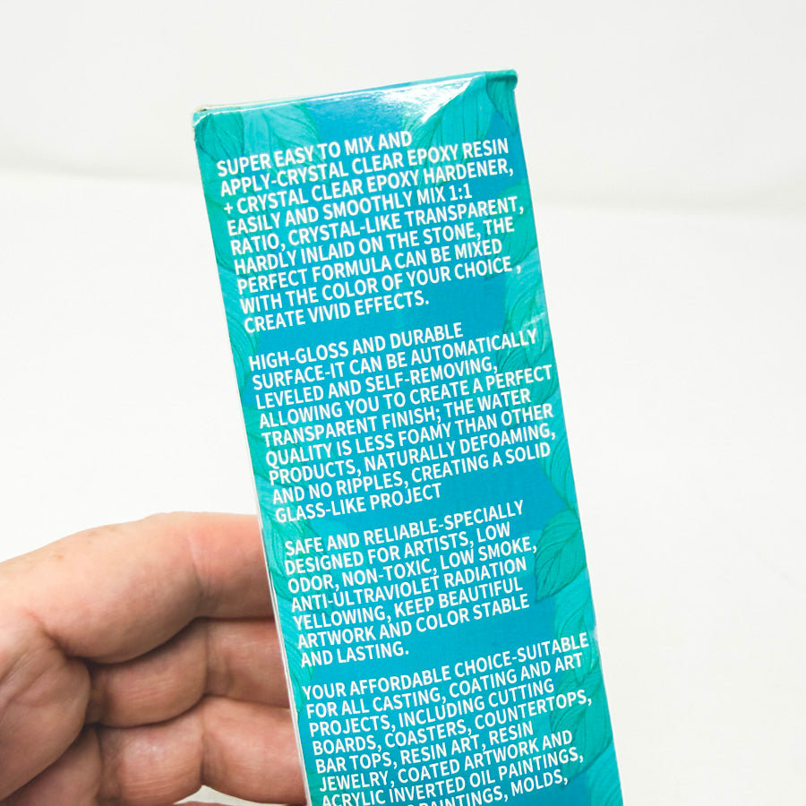 Jue-Fish Crystal Clear Epoxy Resin Kit