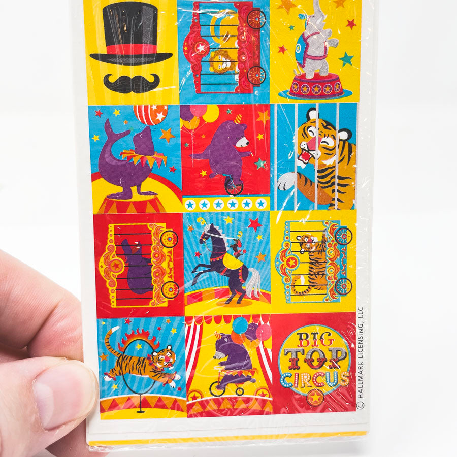 Vintage Hallmark Circus Themed Stickers (2)