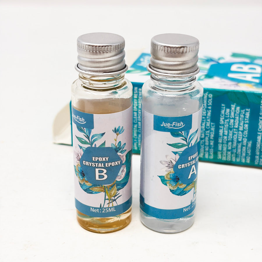 Jue-Fish Crystal Clear Epoxy Resin Kit