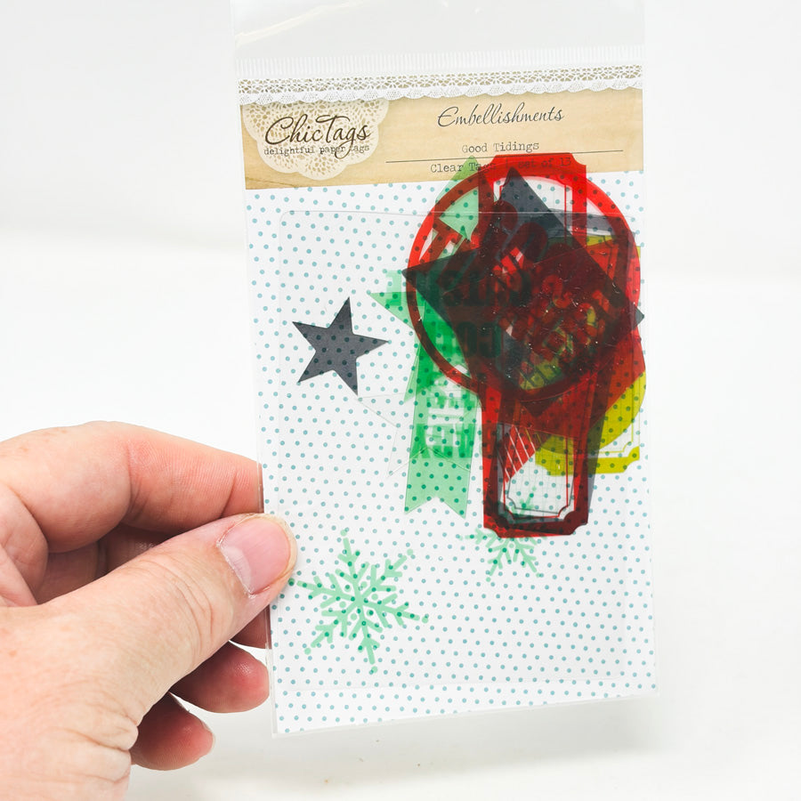 Chic Tags Embellishments – Good Tidings