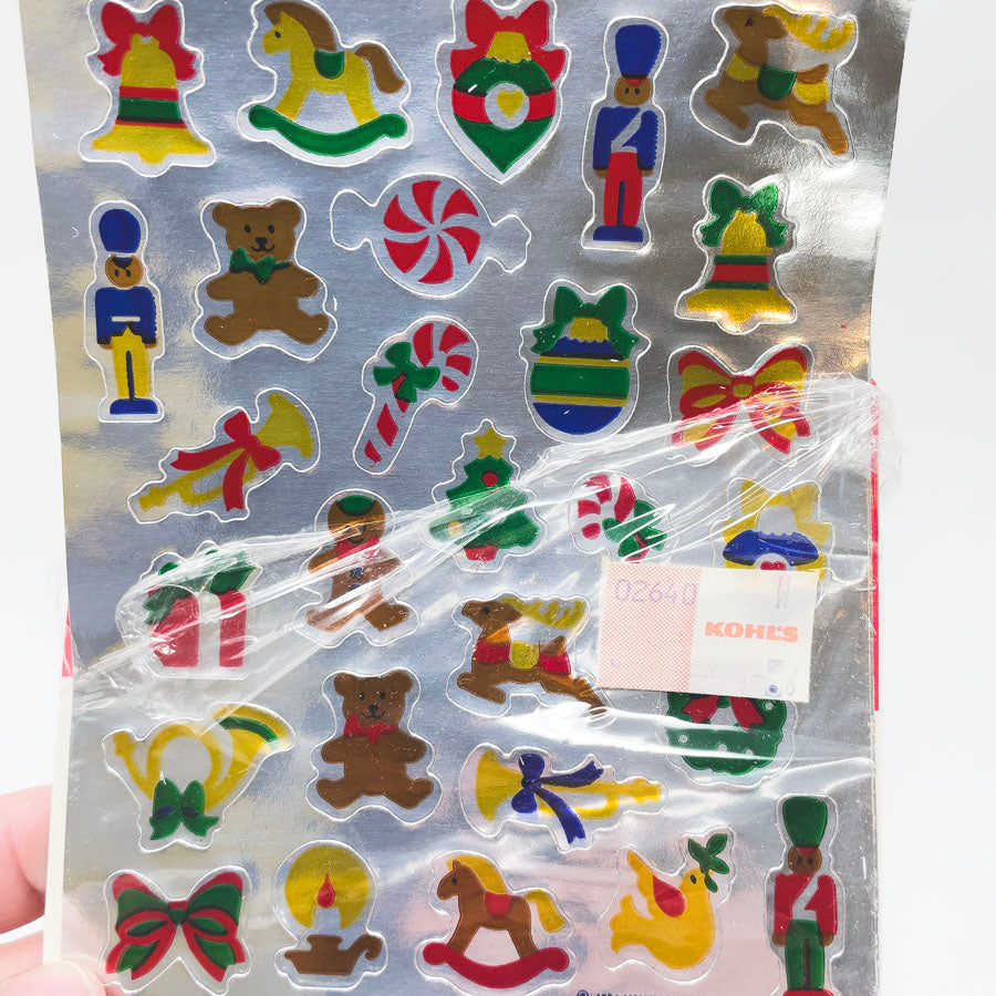 Vintage Fun Foil Sticker Packs by Ambassador - Christmas Themed