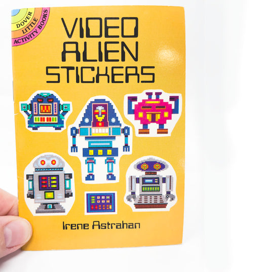 Vintage Video Alien Stickers - Dover Little Activity Books