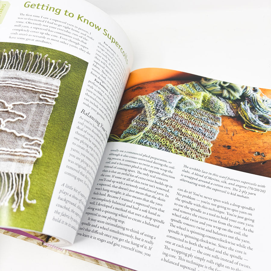 Spinner's Book of Yarn Designs by Sarah Anderson