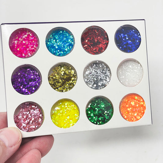 12 pc Glitter Set