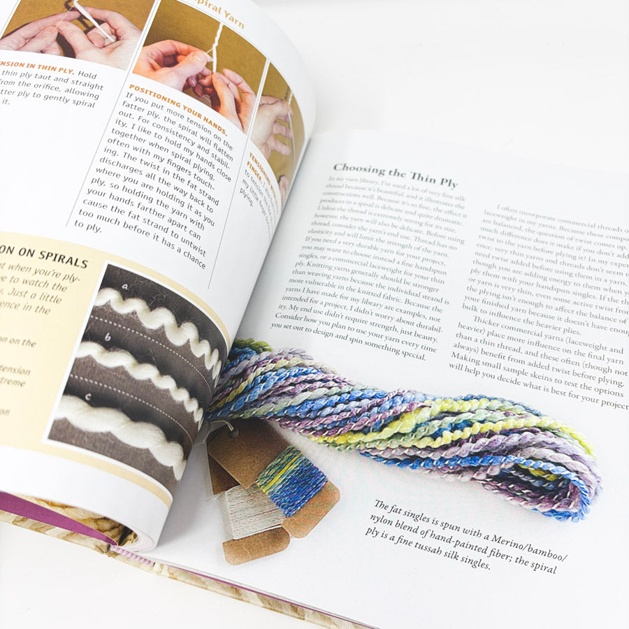 Spinner's Book of Yarn Designs by Sarah Anderson