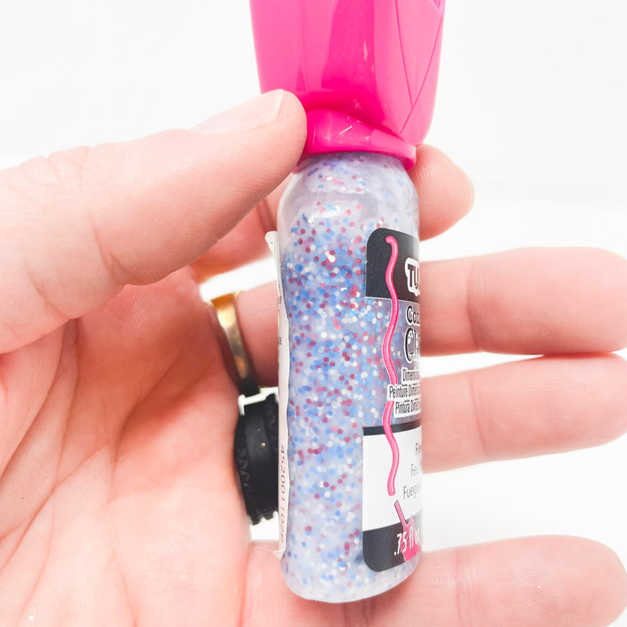 Tulip Firework Glitter Fabric Paint - Pick a Color