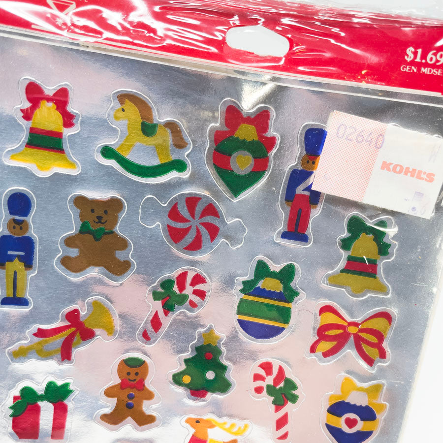 Vintage Fun Foil Sticker Packs by Ambassador - Christmas Themed