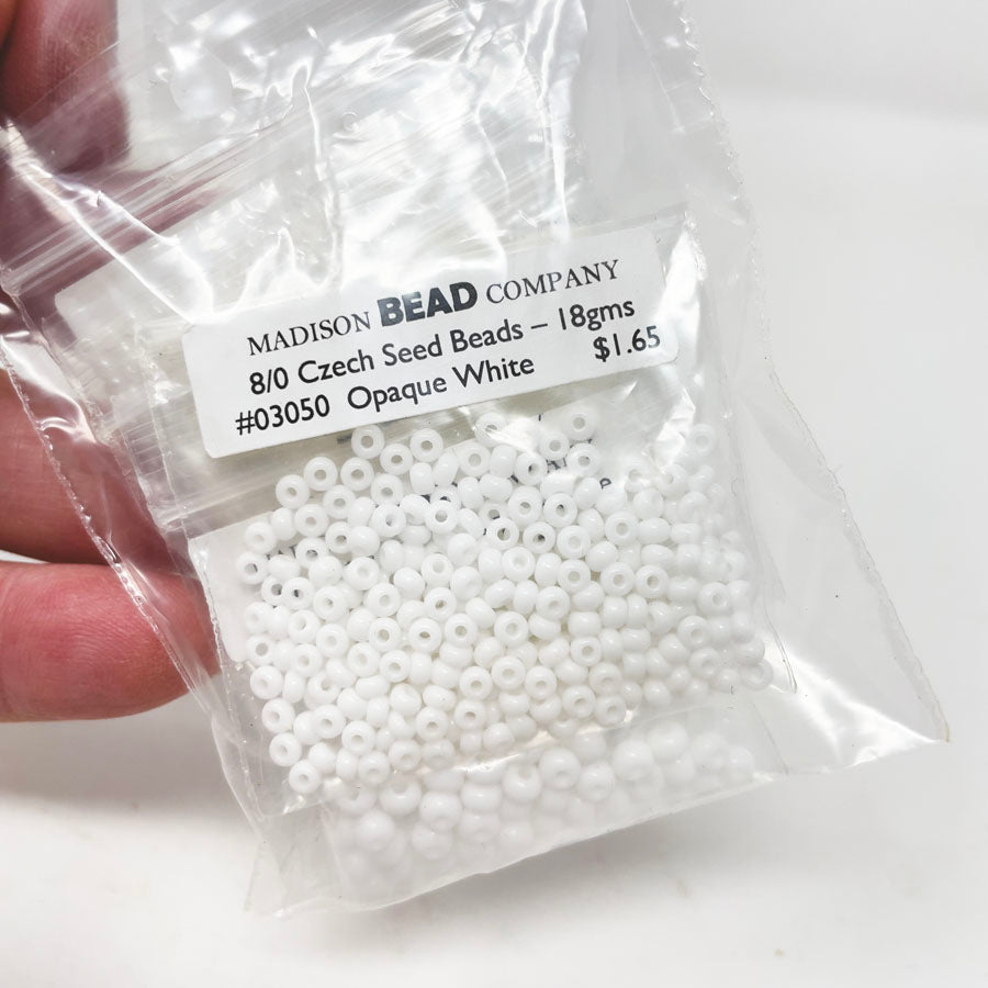 Madison Bead Co. White Bead Bundle