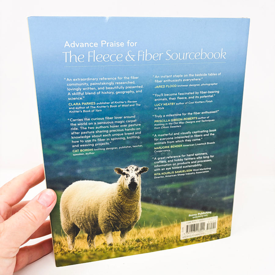 The Fleece & Fiber Sourcebook by Robson & Ekarius