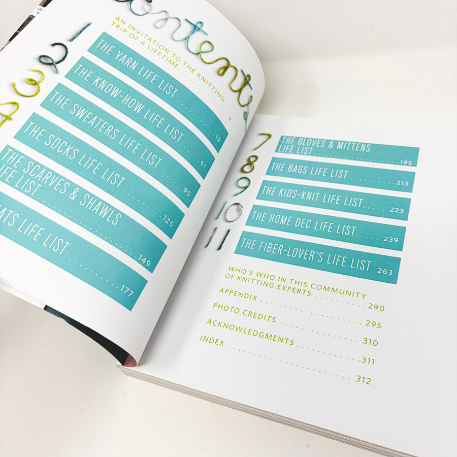 The Knitter's Life List Book by Gwen Steege