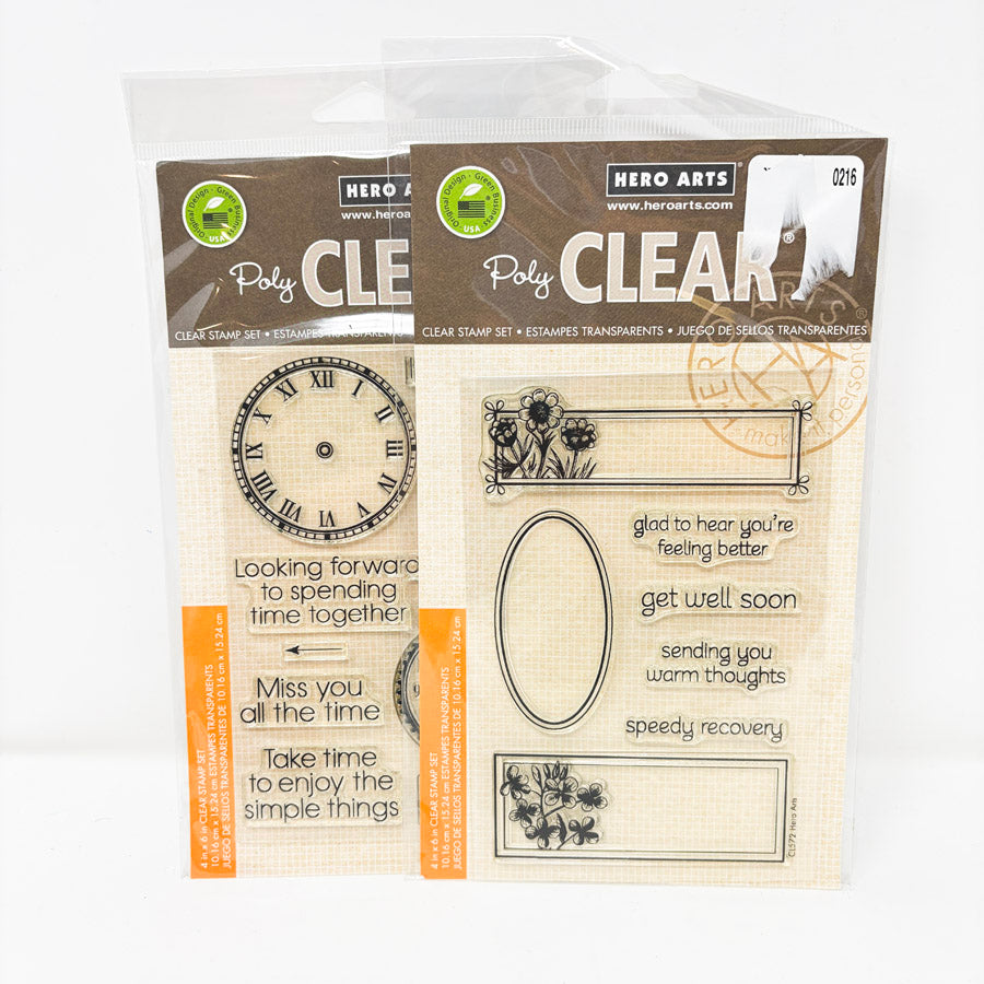 Hero Arts Poly Clear Stamps (1)
