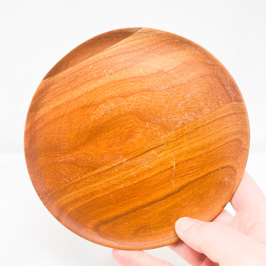 Small Wood Plate for Rosemaling