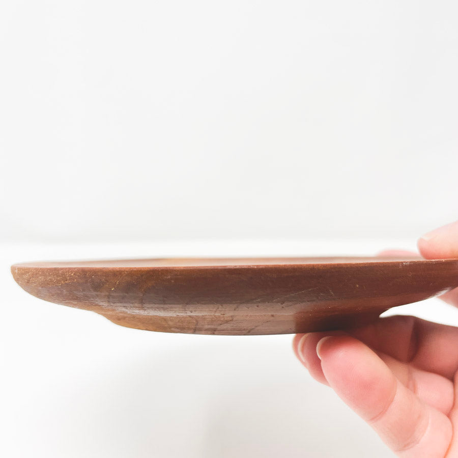 Small Wood Plate for Rosemaling