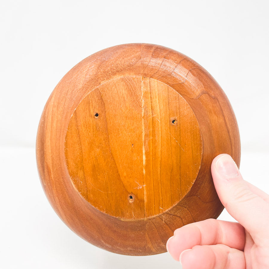 Small Wood Plate for Rosemaling