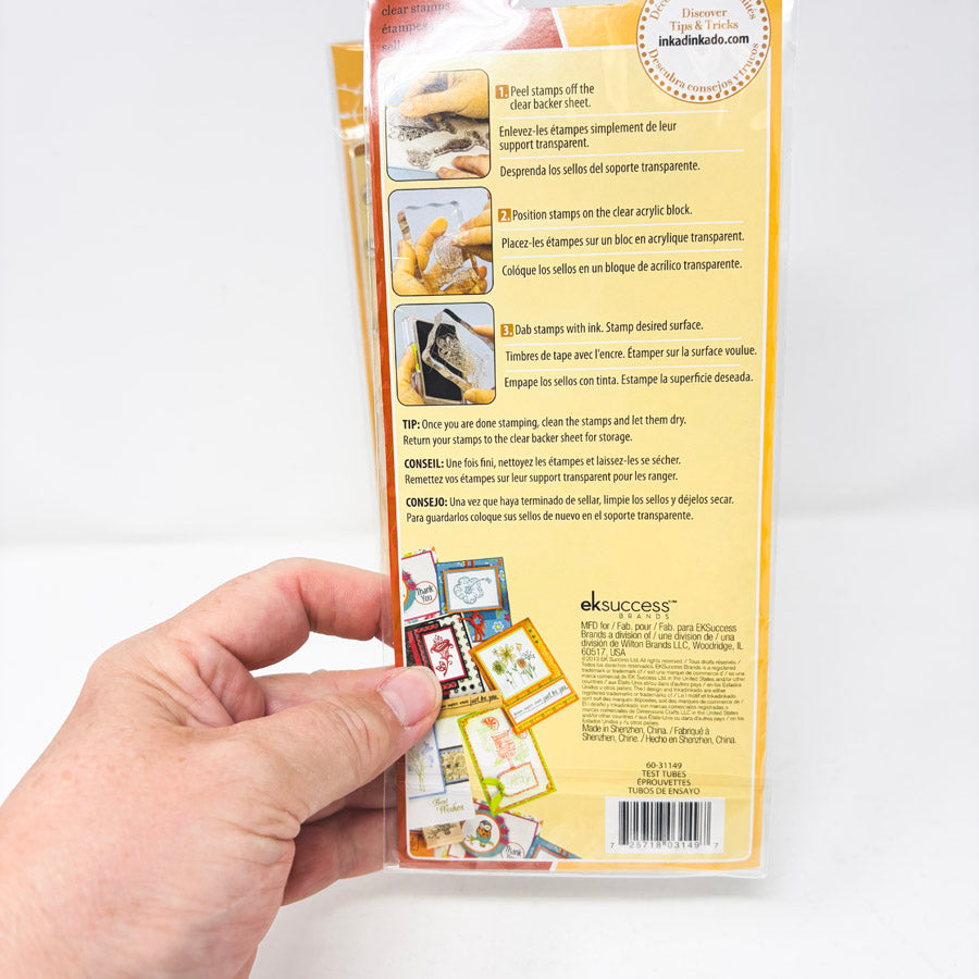 Inkadinkado Clear Stamp Set (1)