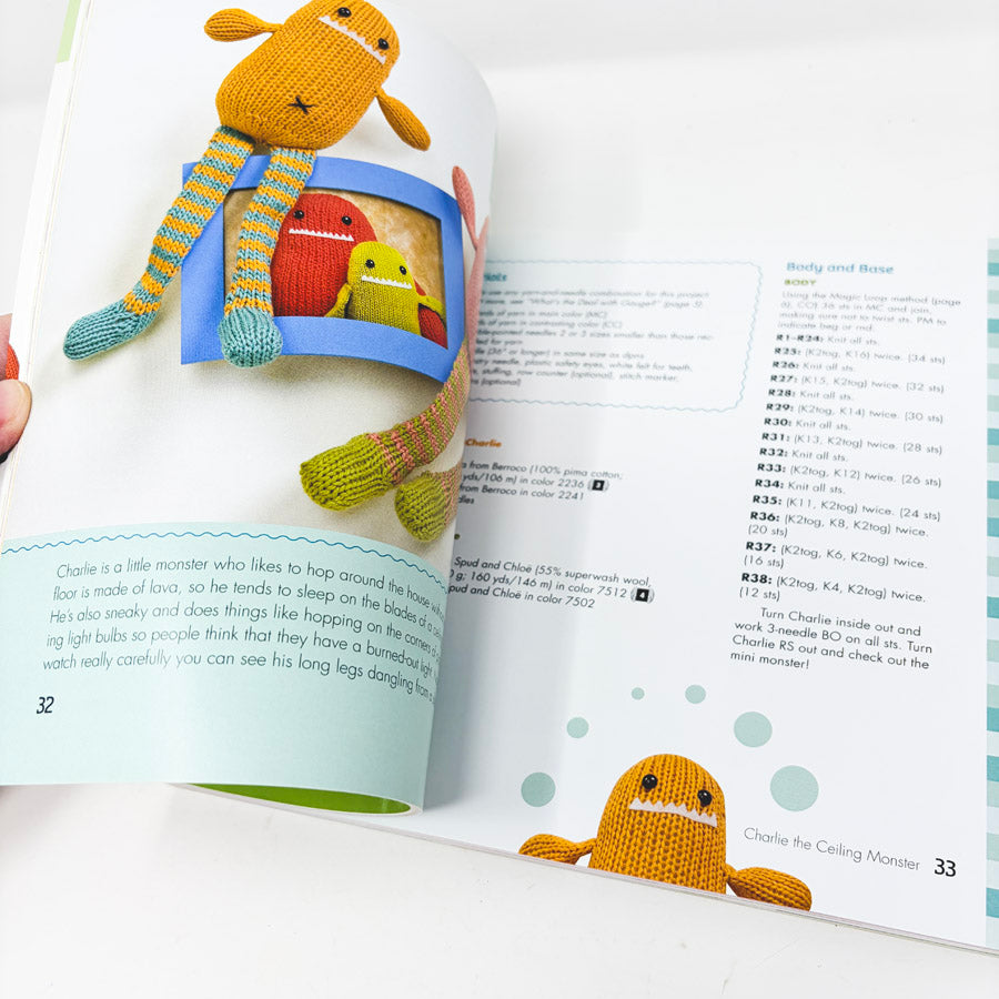 The Big Book of Knitted Monsters by Rebecca Danger