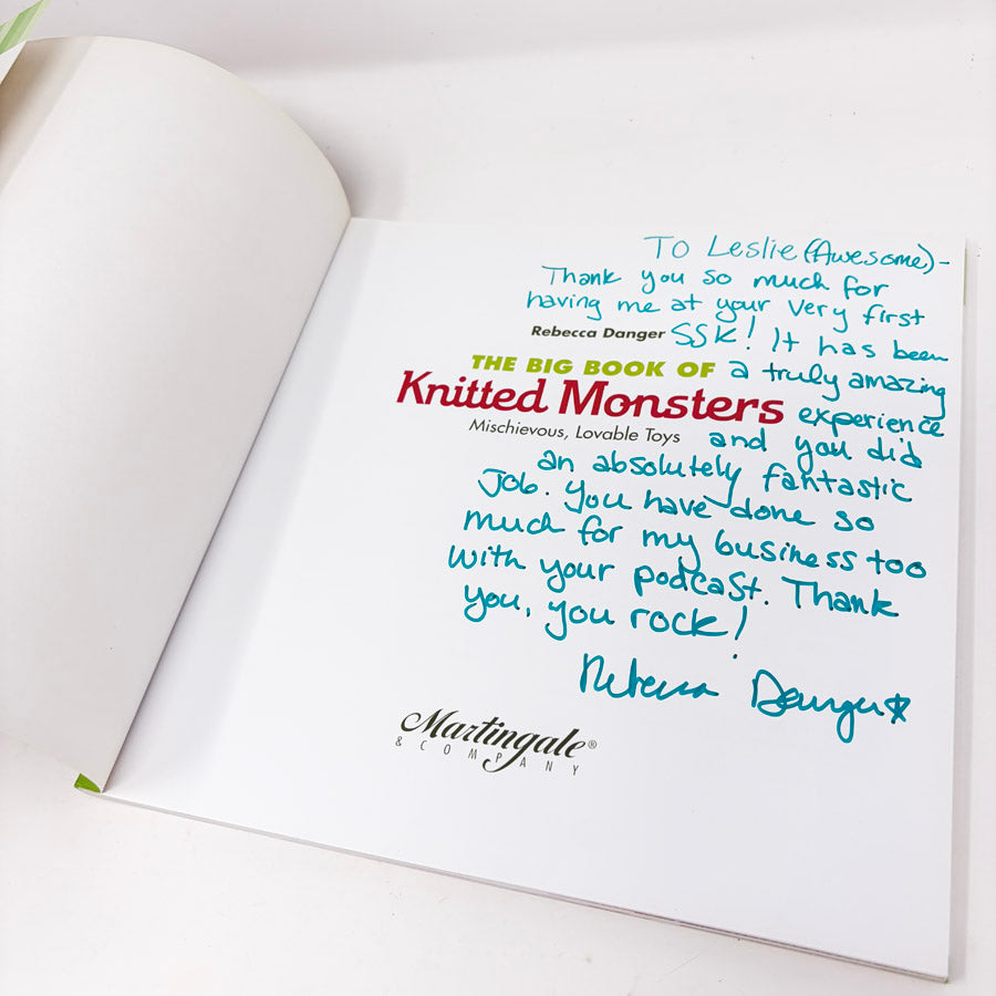 The Big Book of Knitted Monsters by Rebecca Danger
