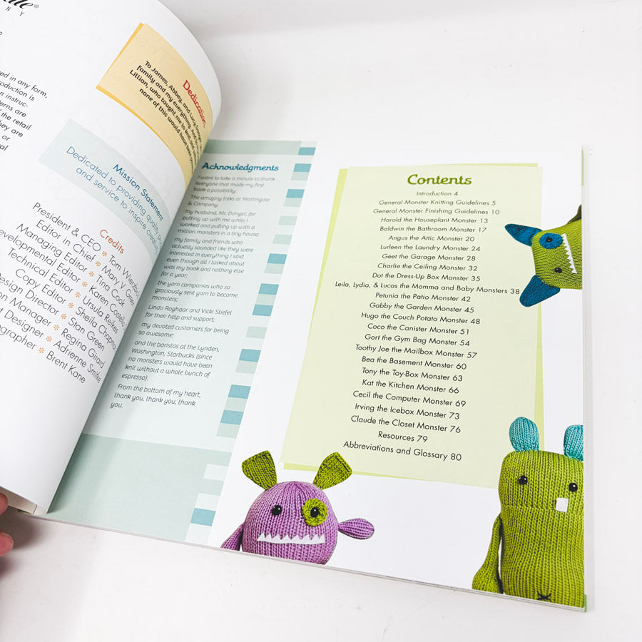 The Big Book of Knitted Monsters by Rebecca Danger