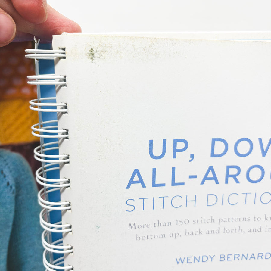 Up, Down, All Around Stitch Dictionary Book by Wendy Bernard